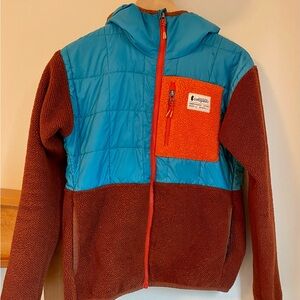 Cotopaxi Rust Quilted Fleece